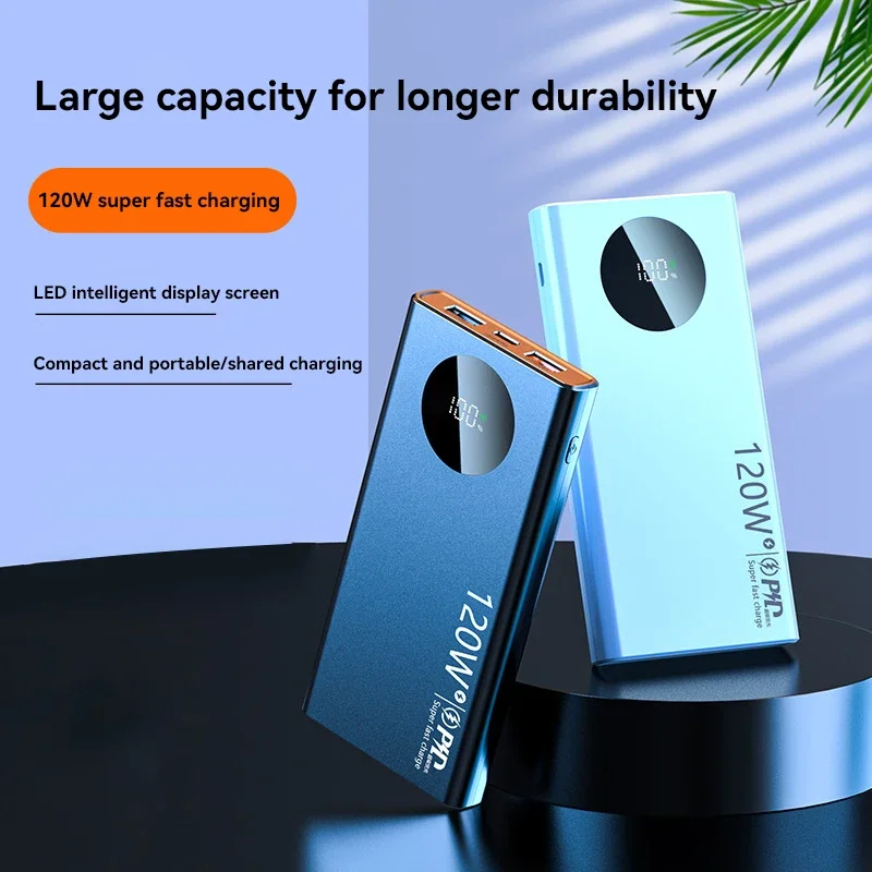 Power Bank 30000mAh 120W με Ταχεία Φόρτιση για iPhone, Samsung, Huawei και Xiaomi - Image 2