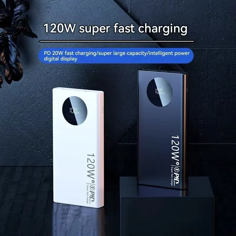 Power Bank 50000mAh 120W με Ταχεία Φόρτιση PD20W, Ψηφιακή Οθόνη και Διπλή Φόρτιση - Image 5