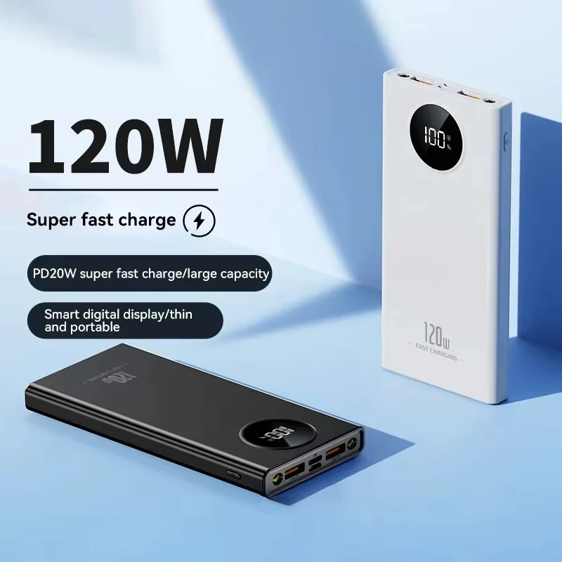 Power Bank 50000mAh 120W με Ταχεία Φόρτιση PD20W, Ψηφιακή Οθόνη και Διπλή Φόρτιση - Image 3