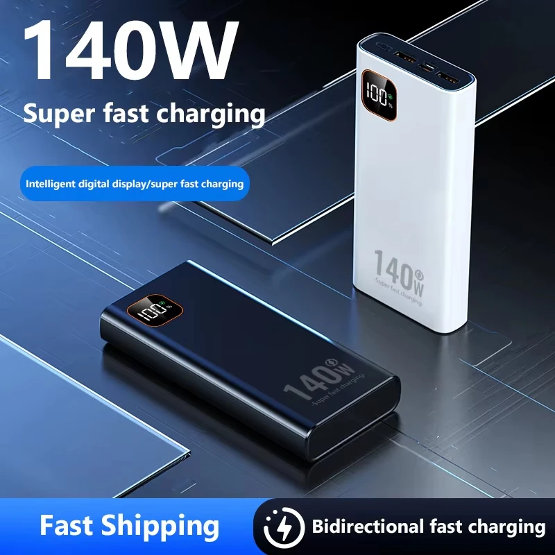 Lenovo Power Bank 50000mAh 140W με Ταχεία Φόρτιση PD20W για iPhone, Samsung και Xiaomi - Image 5