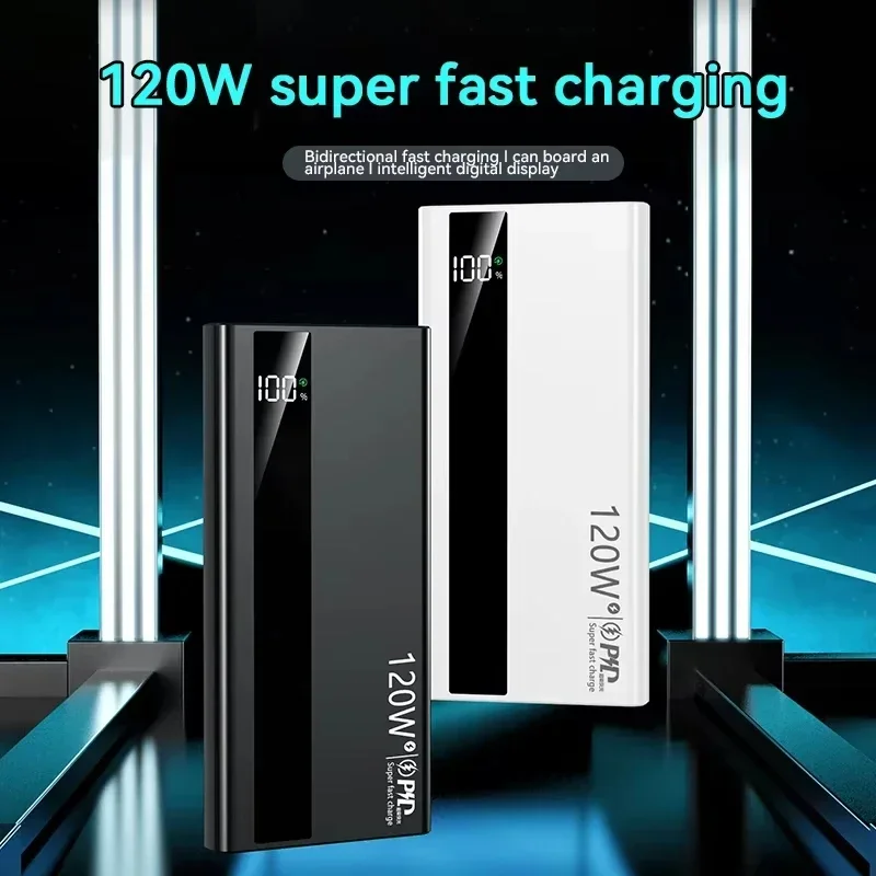Lenovo Power Bank 50000mAh 120W με Ταχεία Φόρτιση για Xiaomi και iPhone - Image 2