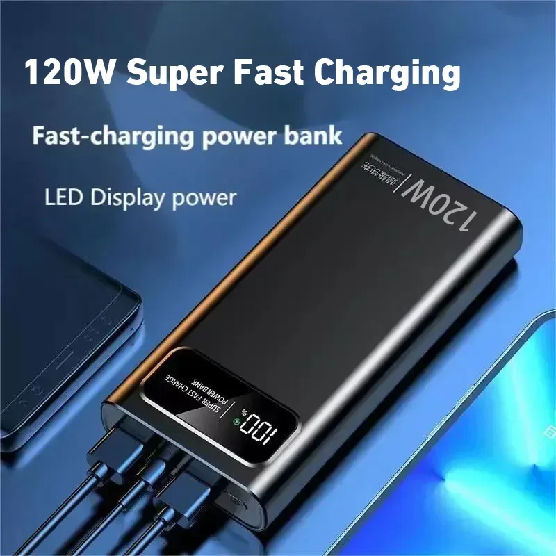 Lenovo Power Bank 50000mAh με Ψηφιακή Οθόνη για iPhone, Samsung και Huawei - Image 4
