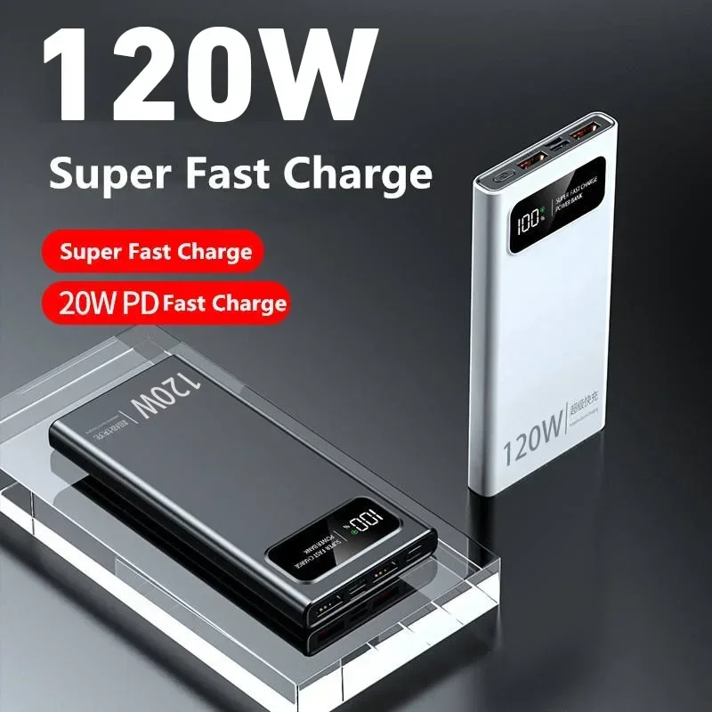 Lenovo Power Bank 50000mAh με Ψηφιακή Οθόνη για iPhone, Samsung και Huawei - Image 2
