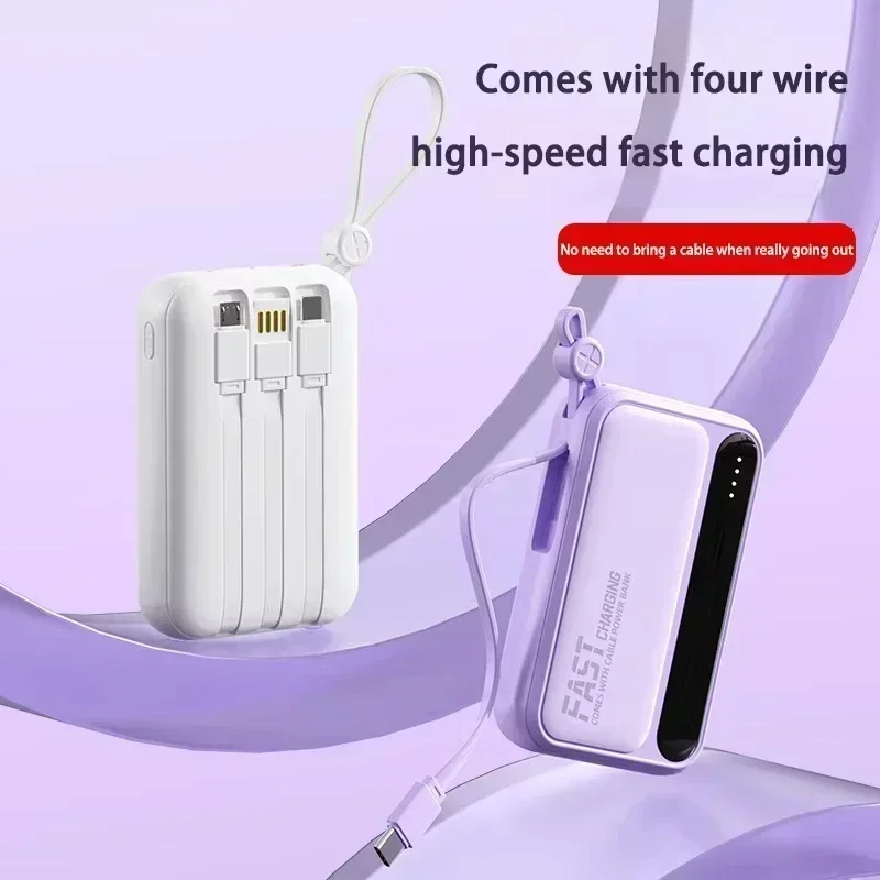 VIVO Power Bank 50000mAh 120W με 4 Ενσωματωμένα Καλώδια και Ψηφιακή Οθόνη - Image 3