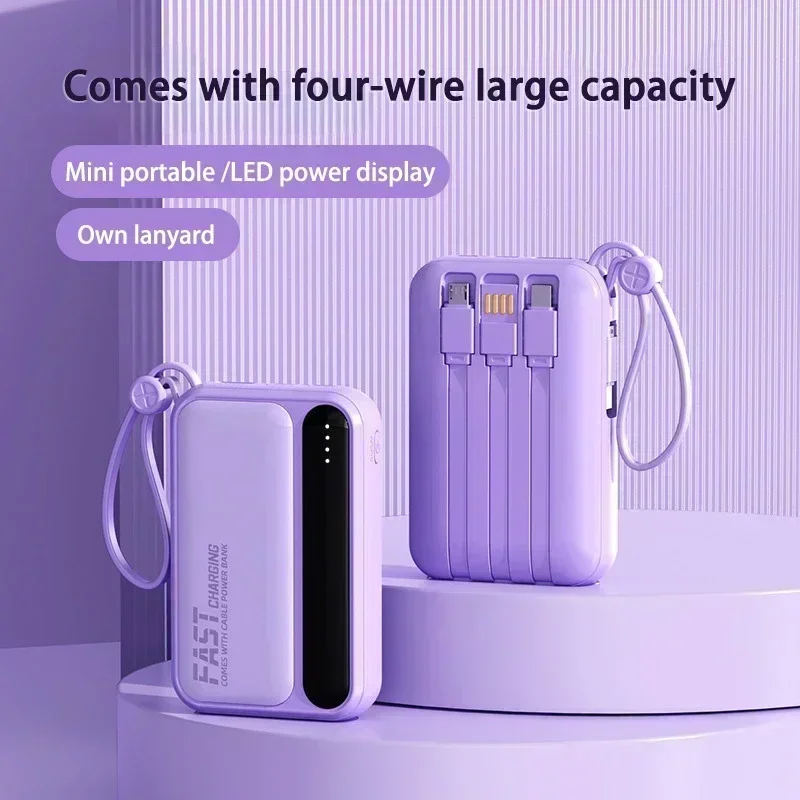 VIVO Power Bank 50000mAh 120W με 4 Ενσωματωμένα Καλώδια και Ψηφιακή Οθόνη - Image 2