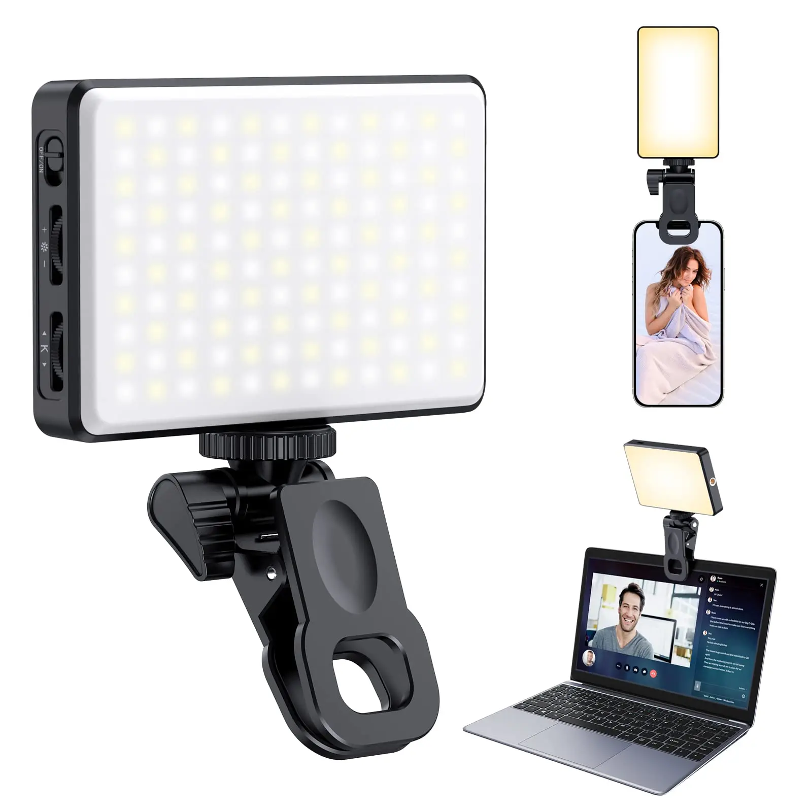 ST-120 LED Video Light 3000mAh CRI95 με Ρυθμιζόμενη Θερμοκρασία Χρώματος 2500-9000K