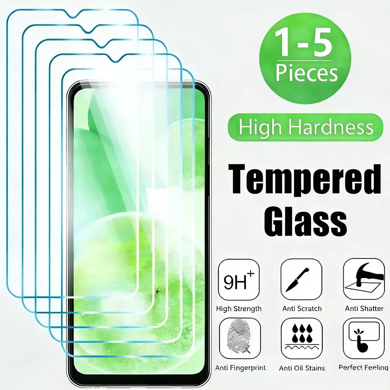 Tempered Glass Οθόνης 9H για Samsung Galaxy A13, A14, A21s, A33, A34, A51, A52, A53, A54, A72 και A73