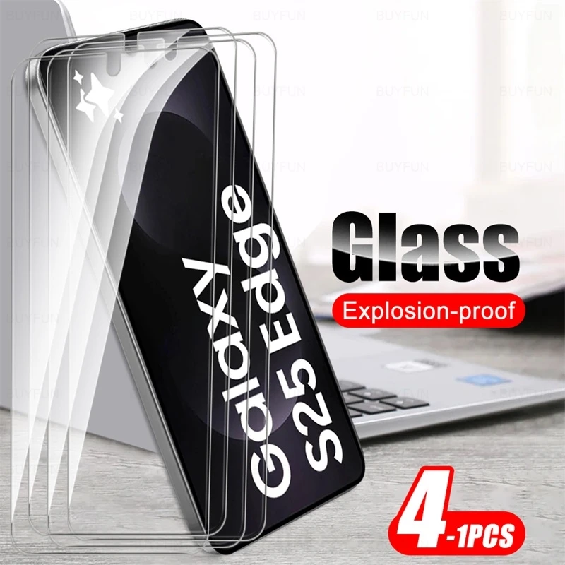 Tempered Glass Πλήρους Κάλυψης 9H για Samsung Galaxy S25 Edge