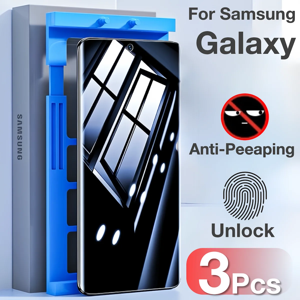 Σετ 3 Προστατευτικών Οθόνης για Samsung Galaxy S9-S25 Ultra