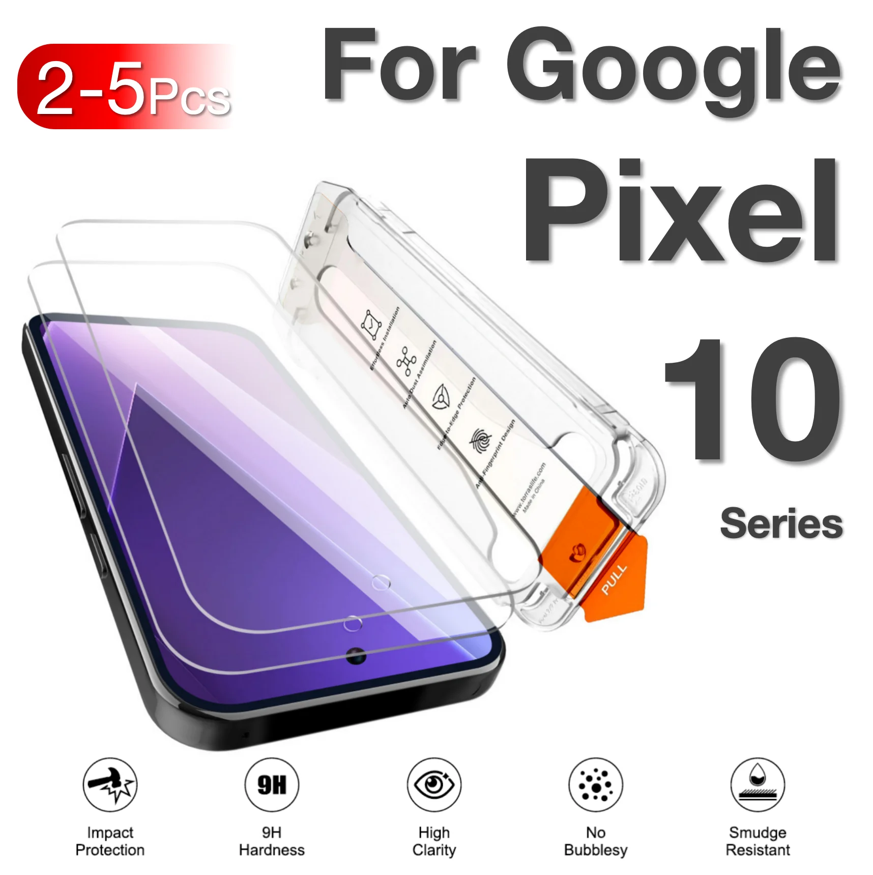 Tempered Glass Οθόνης για Google Pixel 6 έως Google Pixel 10 Pro XL