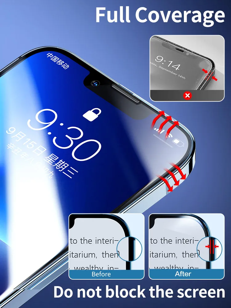 SmartDevil Tempered Glass Πλήρους Κάλυψης για iPhone 7 έως iPhone 14 - Image 3
