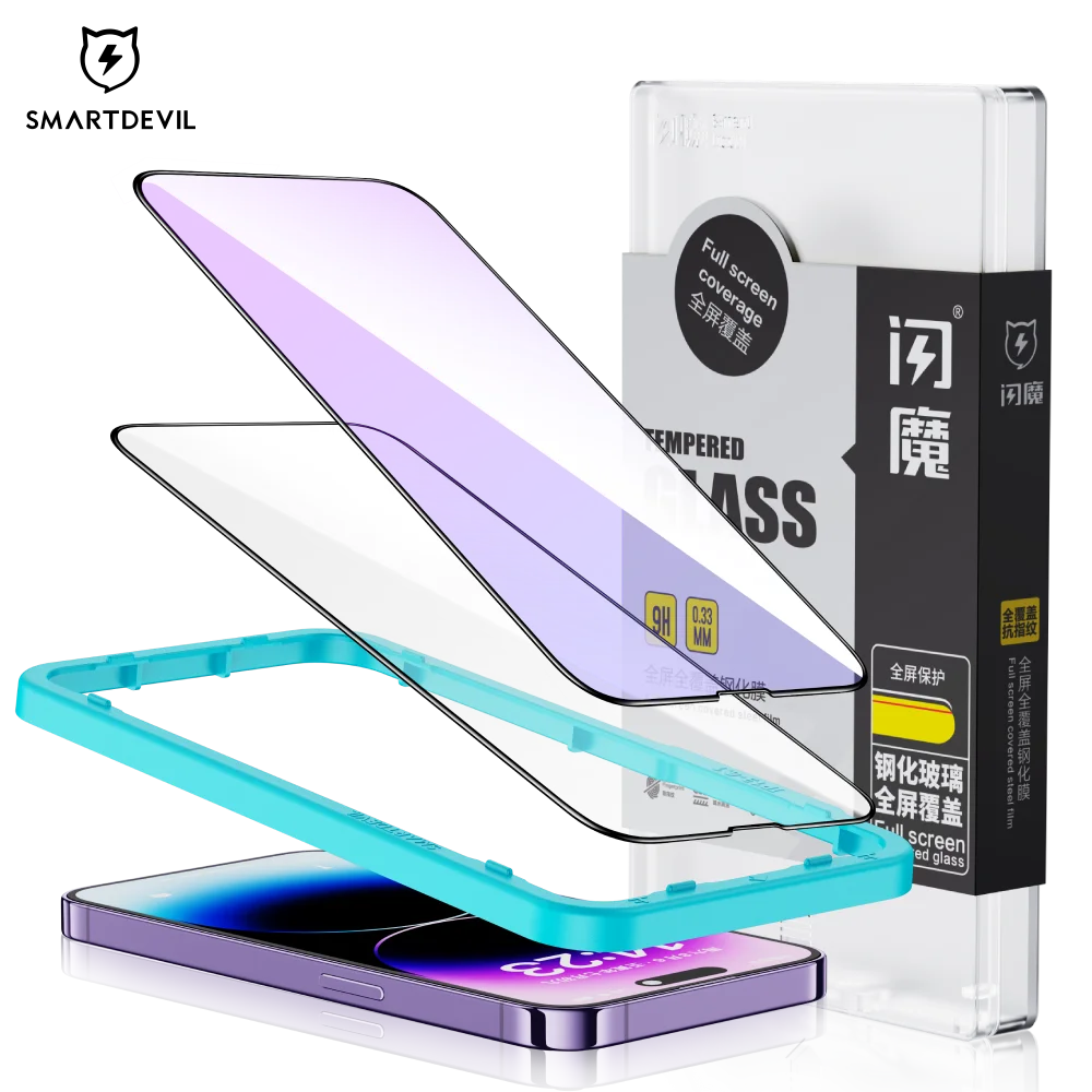 SmartDevil Tempered Glass Πλήρους Κάλυψης για iPhone 7 έως iPhone 14