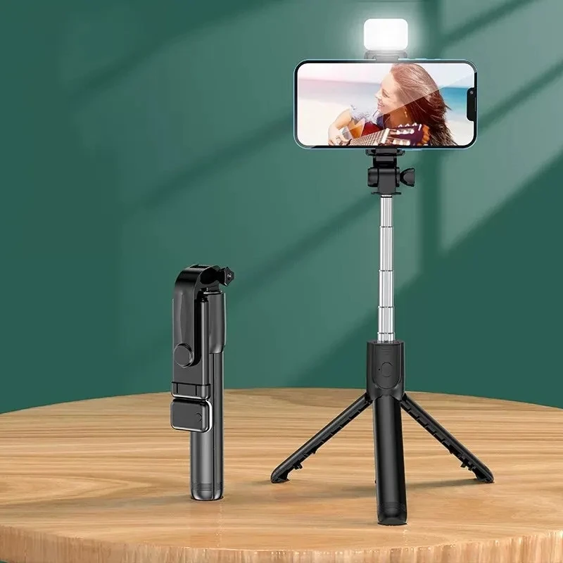 FGCLSY Selfie Stick με Bluetooth Remote, LED Φωτισμό και Mini Tripod - Image 6