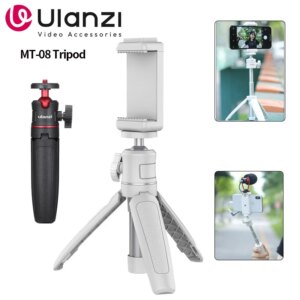 Ulanzi MT-08 Mini Τρίποδο Αναδιπλούμενο για Κάμερες και Smartphones
