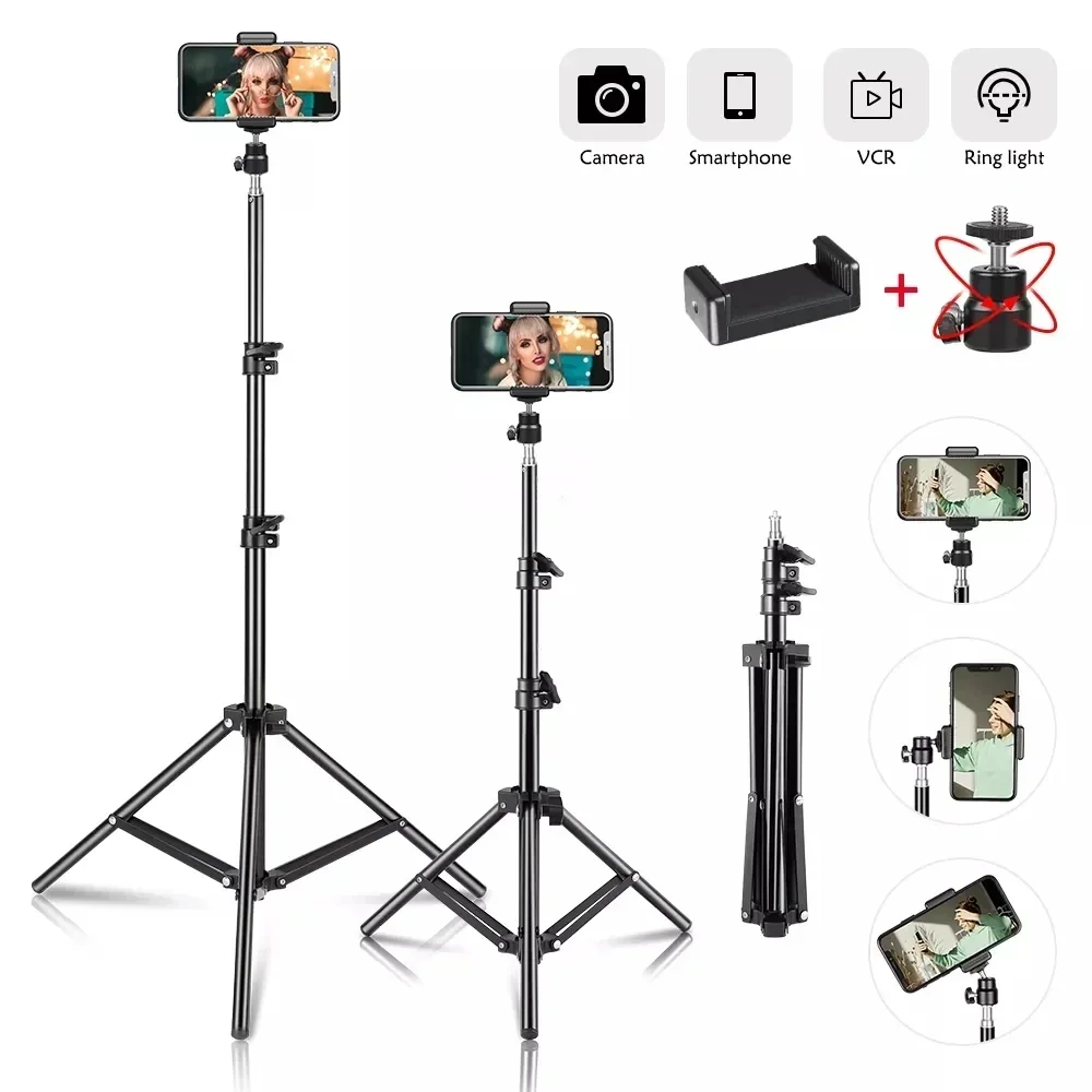 Selfie Stick Τρίποδο Αλουμινίου με Bluetooth Controller 100-200cm - Image 2
