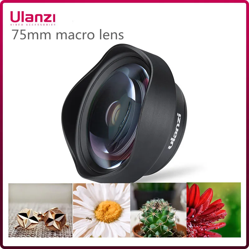 Ulanzi 75mm Super Macro Φακός 10X για Smartphone