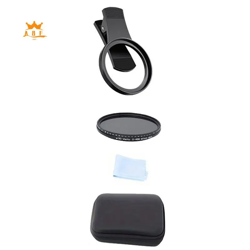 Ρυθμιζόμενο ND Φίλτρο 52mm για Smartphone και DSLR με Μείωση Φωτισμού