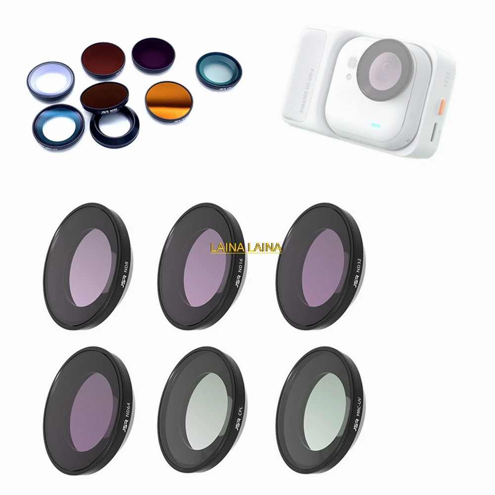 Σετ Φίλτρων UV, CPL, ND και Star για Insta360 GO Ultra