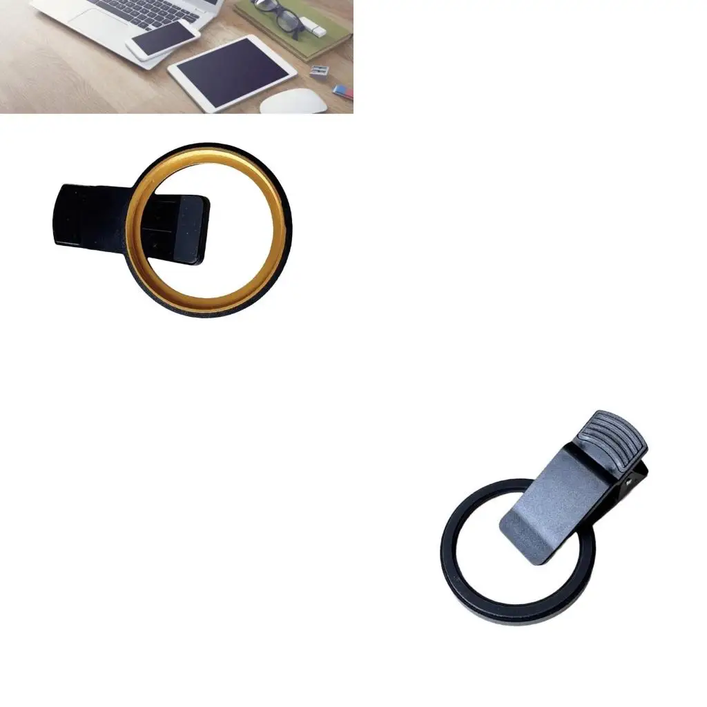 Clip Στήριξης 52mm από Αλουμίνιο για Φίλτρα CPL και UV σε Smartphones