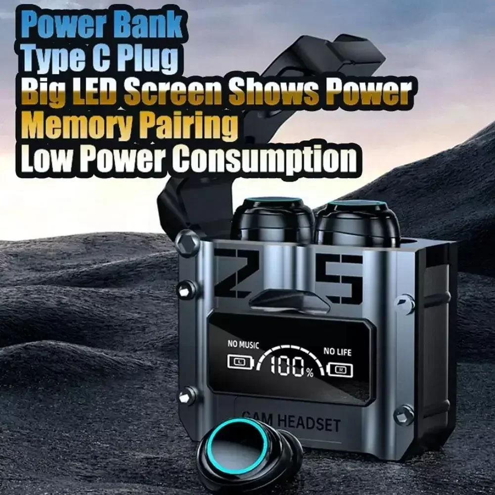 M25 TWS Bluetooth Ακουστικά με Touch Control - Image 2
