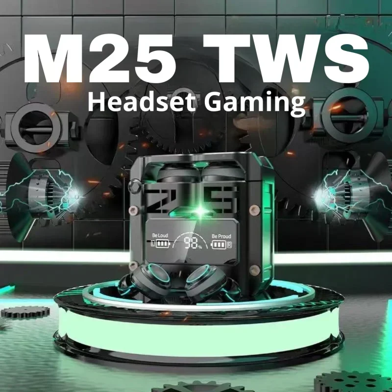 M25 TWS Bluetooth Ακουστικά με Touch Control
