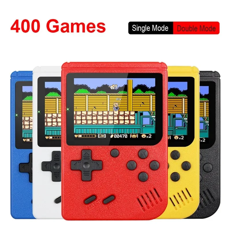Retro Mini Φορητή Κονσόλα 8-Bit με 400 Παιχνίδια