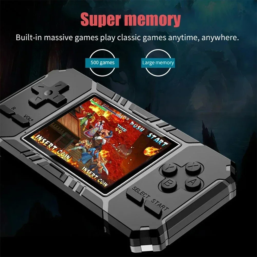 Retro Mini Φορητή Κονσόλα 8-Bit με 520 Παιχνίδια - Image 4
