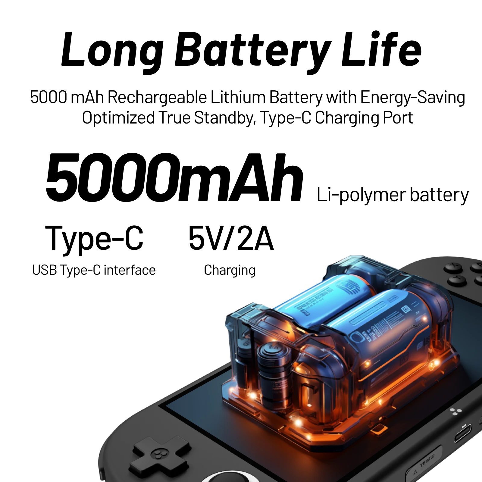 Trimui Smart Pro TG5050 Φορητή Κονσόλα για N64 και PSP - Image 4