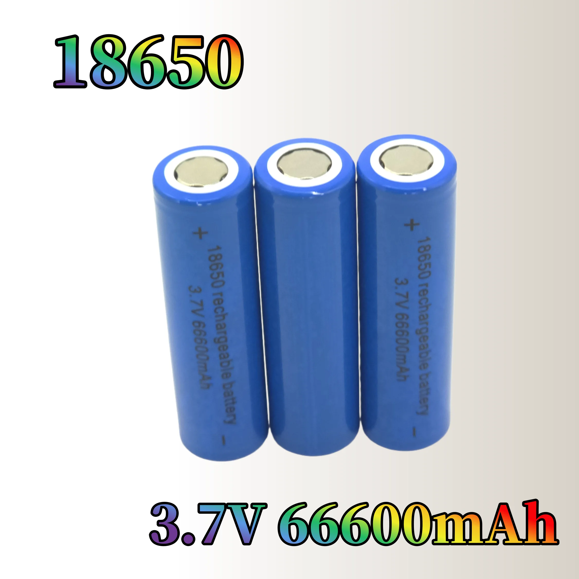 Επαναφορτιζόμενη Μπαταρία 18650 3.7V για Φωτιστικά Υψηλής Έντασης - Image 2