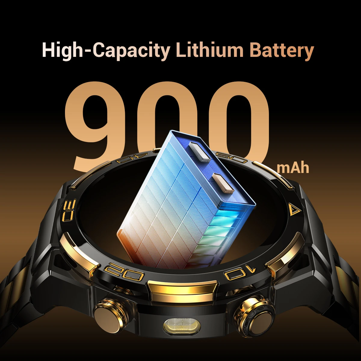 Blackview W90 Pro Smartwatch AMOLED με Bluetooth Κλήσεις - Image 3