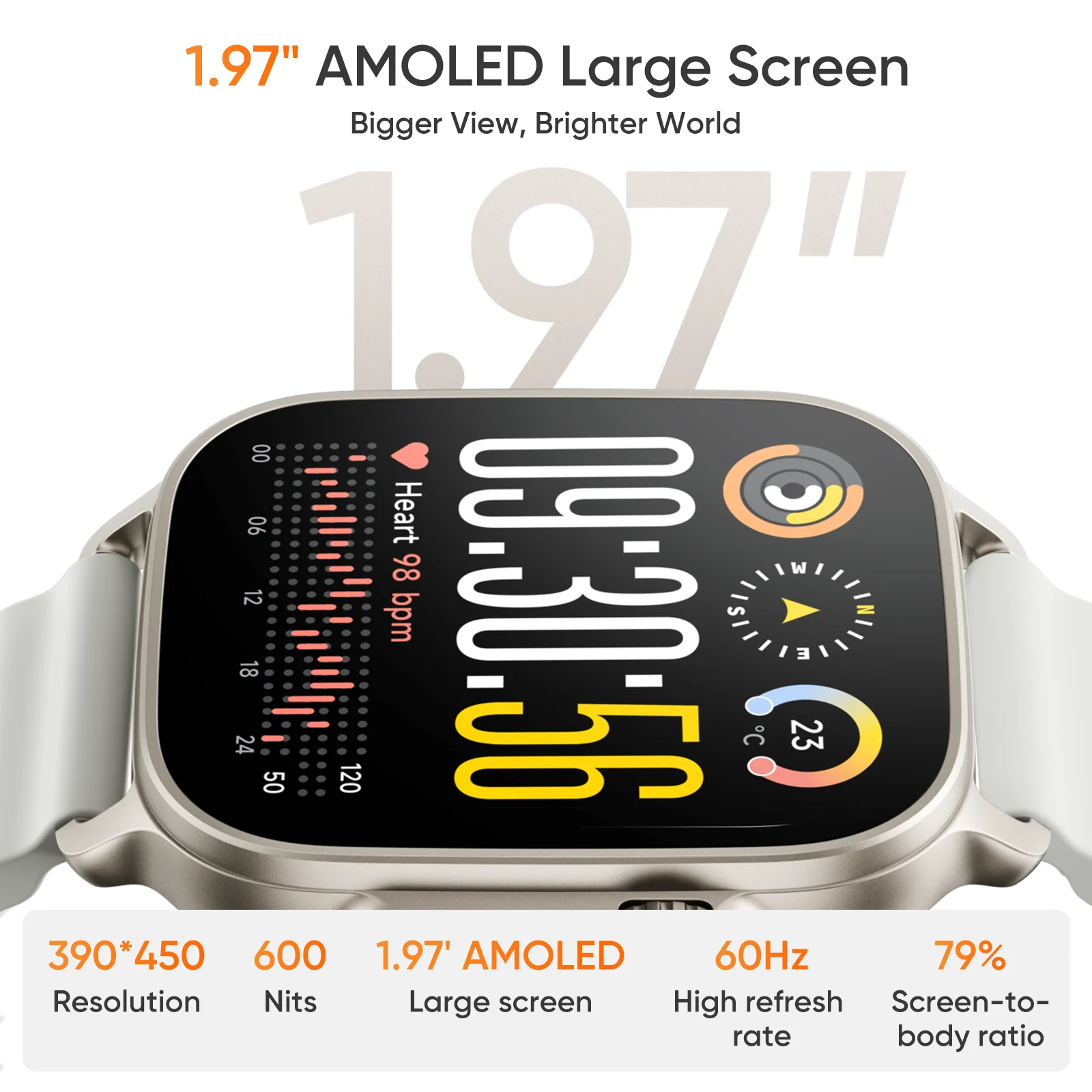 realme Watch 5 Smartwatch με GPS και AMOLED Οθόνη - Image 4
