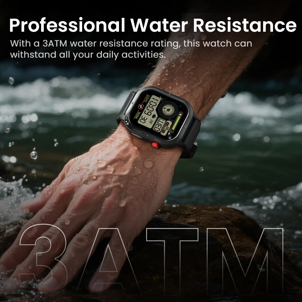 HAYLOU IRON NEO Outdoor Smartwatch με Bluetooth Κλήσεις - Image 4
