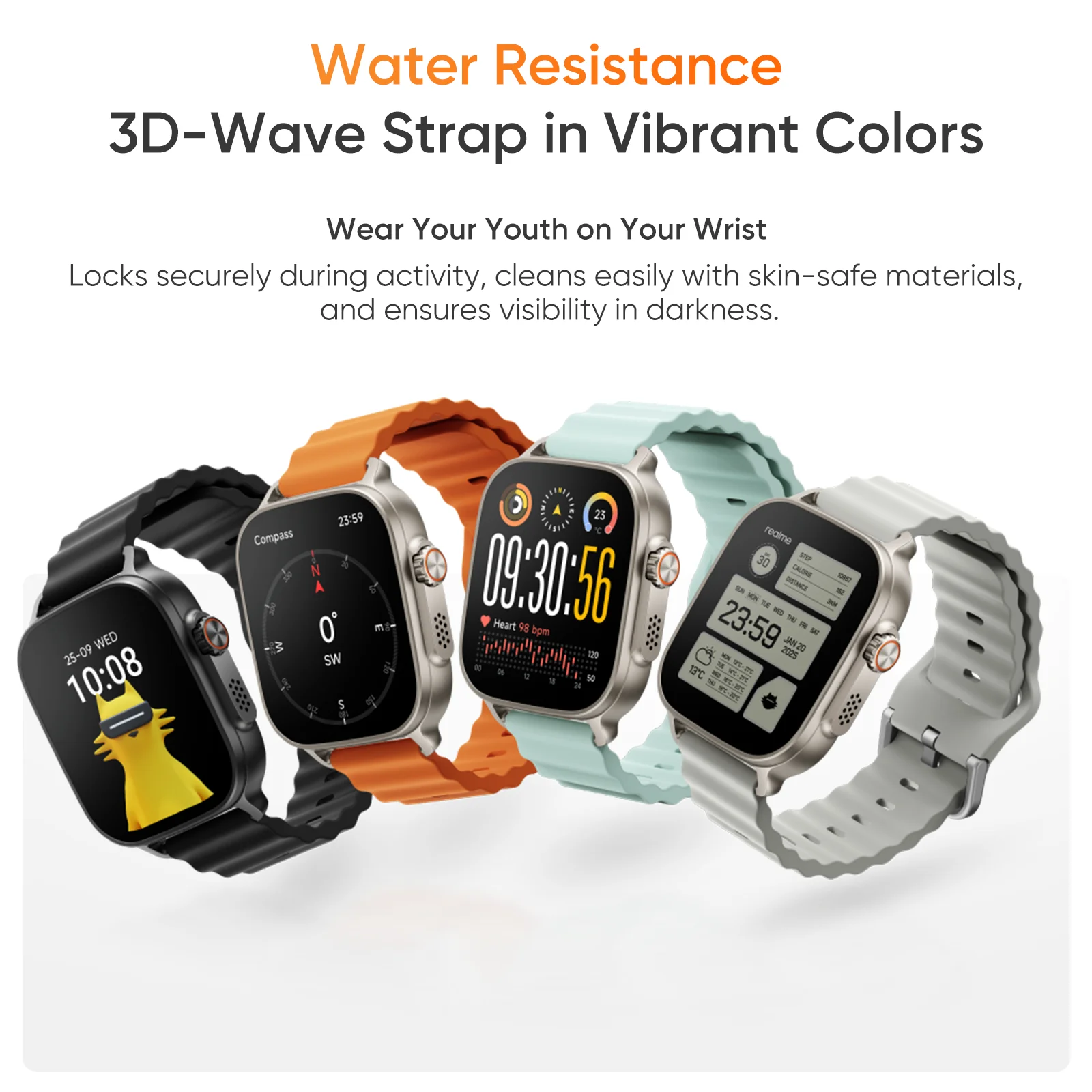 realme Watch 5 Smartwatch με GPS και AMOLED Οθόνη - Image 5