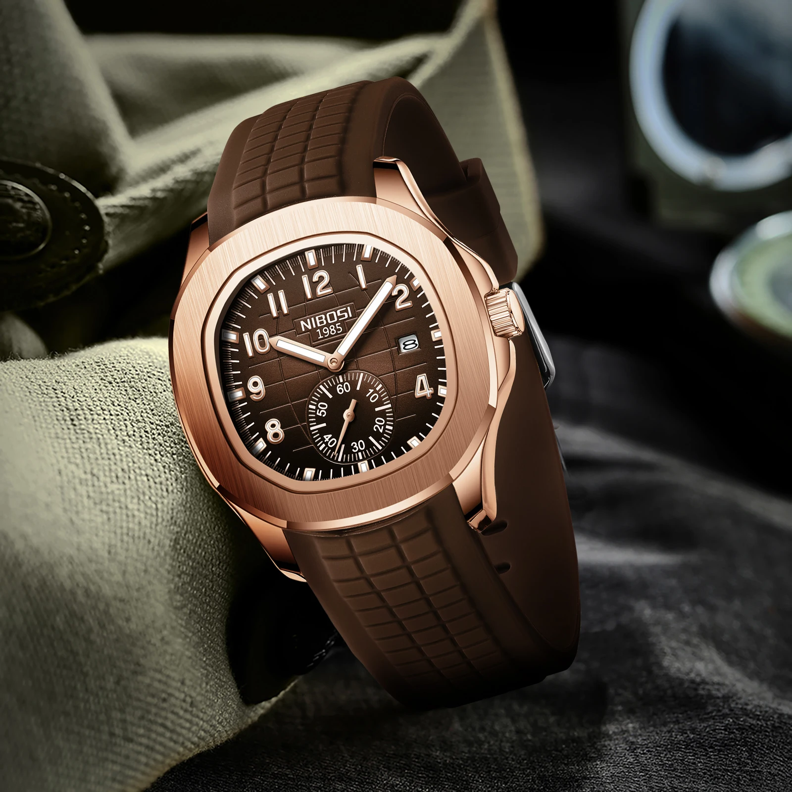 NIBOSI AQUANAUT Ανδρικό Ρολόι Quartz - Image 5
