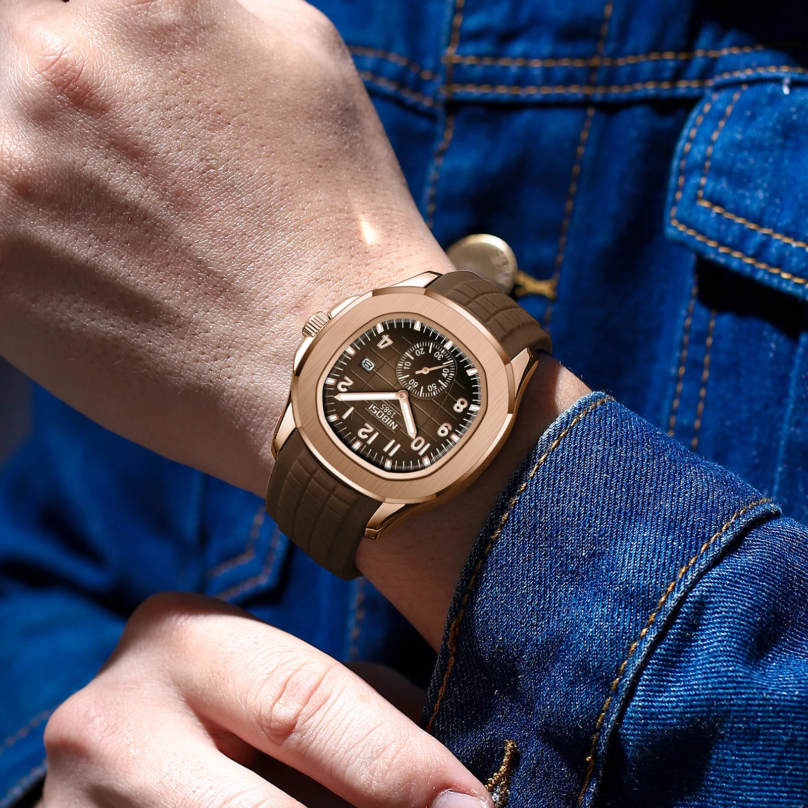 NIBOSI AQUANAUT Ανδρικό Ρολόι Quartz - Image 6