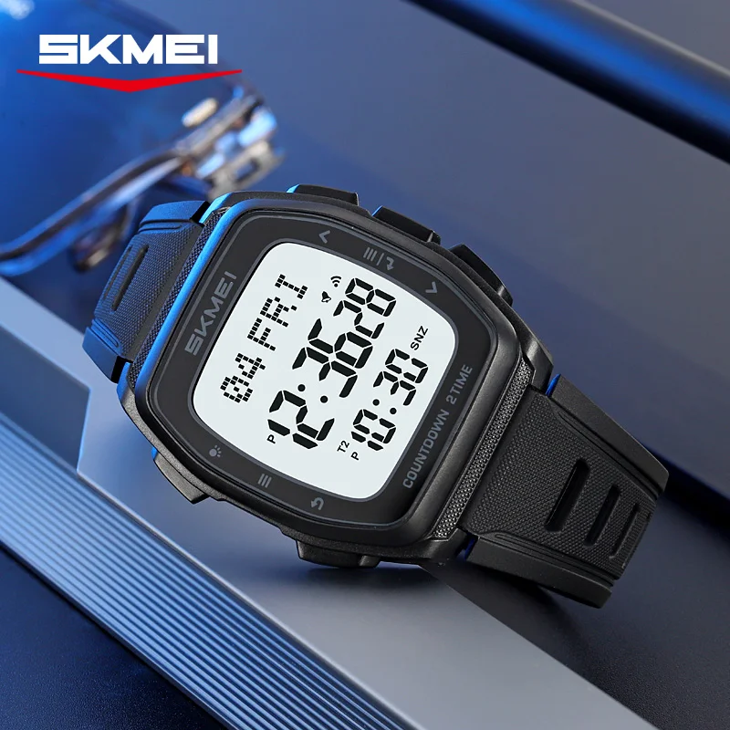 SKMEI 2441 Ανδρικό Ψηφιακό Ρολόι LED - Image 6