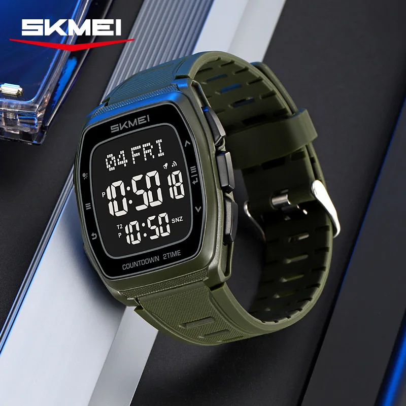 SKMEI 2441 Ανδρικό Ψηφιακό Ρολόι LED - Image 4