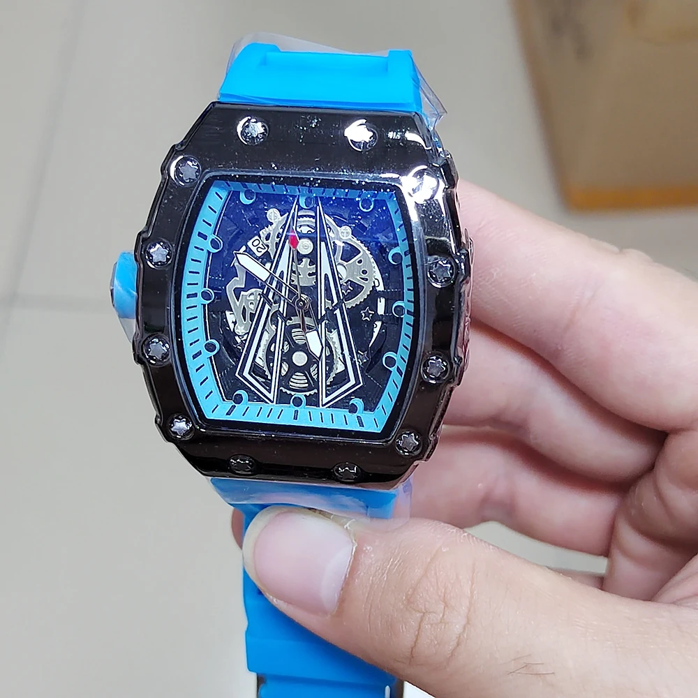 Ανδρικό Ρολόι Quartz με Skeleton Καντράν