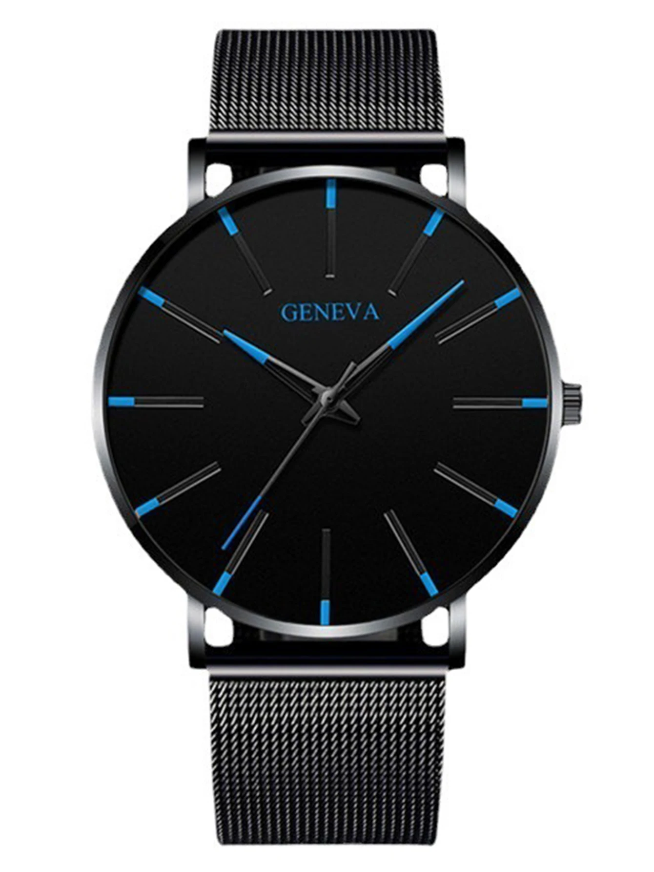 Ανδρικό Ρολόι Quartz με Mesh Μπρασελέ - Image 6