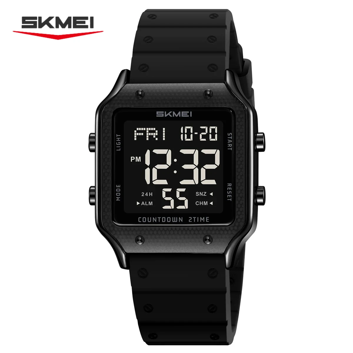SKMEI 2526 Ψηφιακό Στρατιωτικό Ρολόι Unisex με Χρονογράφο και Αδιάβροχη Προστασία - Image 2