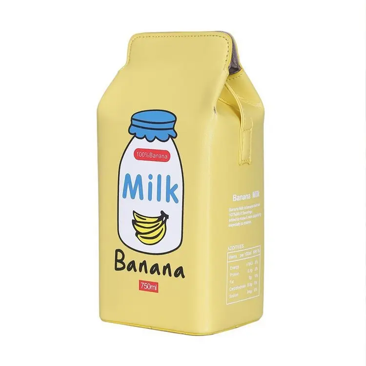 Γυναικεία Mini Χιαστί Τσάντα με Σχέδιο Strawberry Banana Milk - Image 5