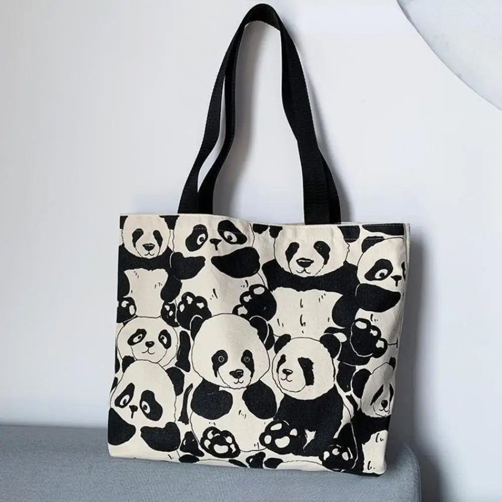 Υφασμάτινη Tote Τσάντα Panda Κινέζικου Στυλ - Image 5