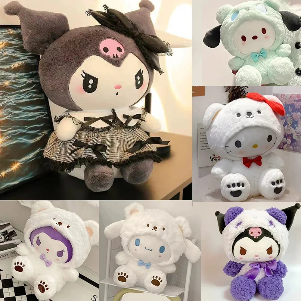 Λούτρινα Sanrio 25cm Hello Kitty, Kuromi, My Melody και Cinnamoroll