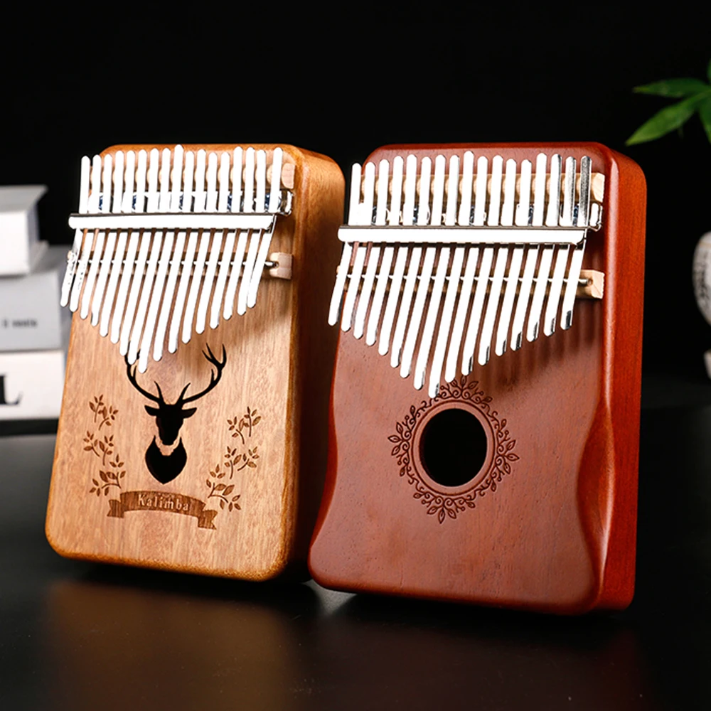 Kalimba 17 Πλήκτρων από Μαόνι