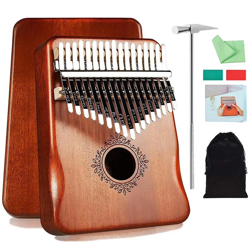 Kalimba 17 Πλήκτρων από Μαόνι - Image 2