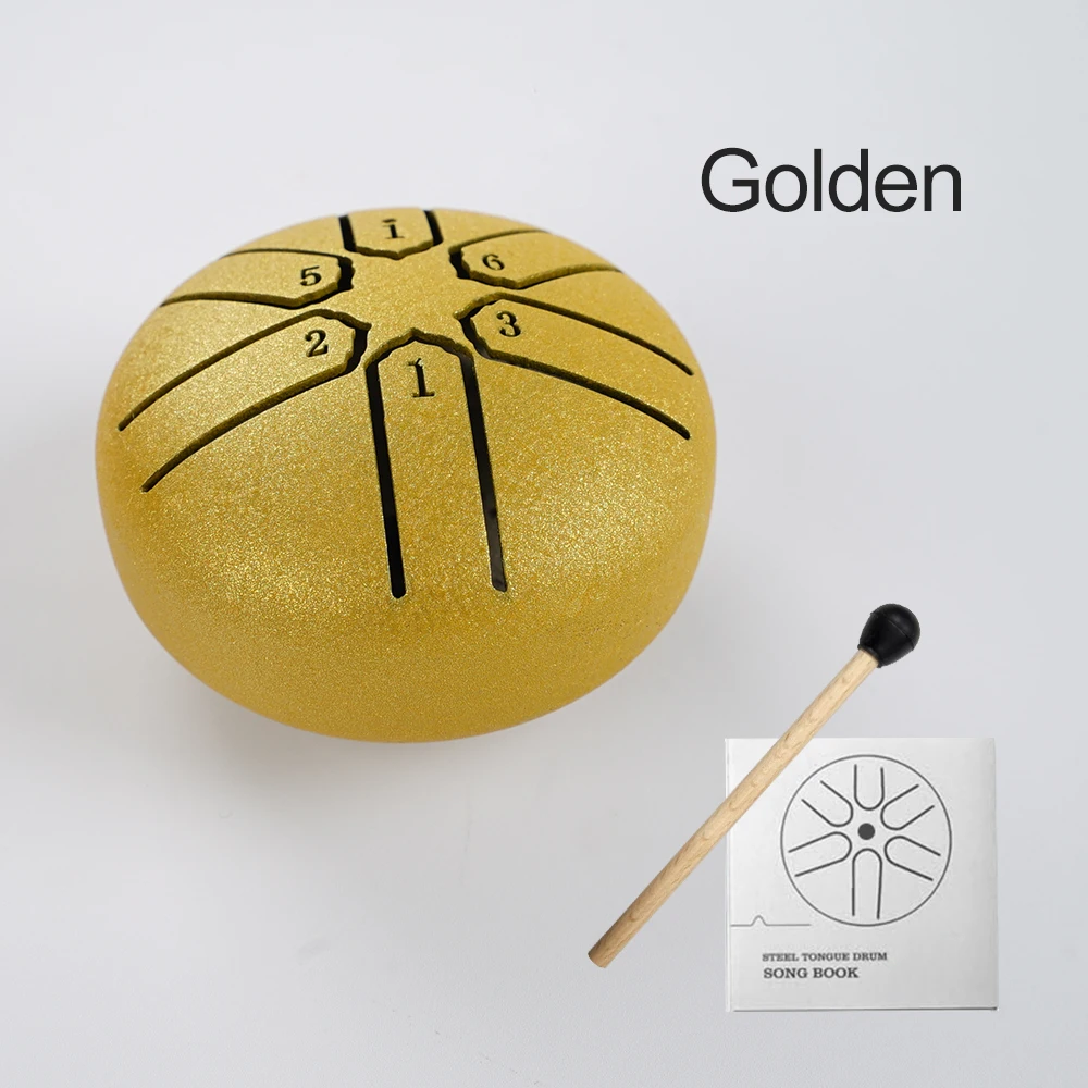 Steel Tongue Drum 3 Ιντσών με 6 Νότες - Image 6