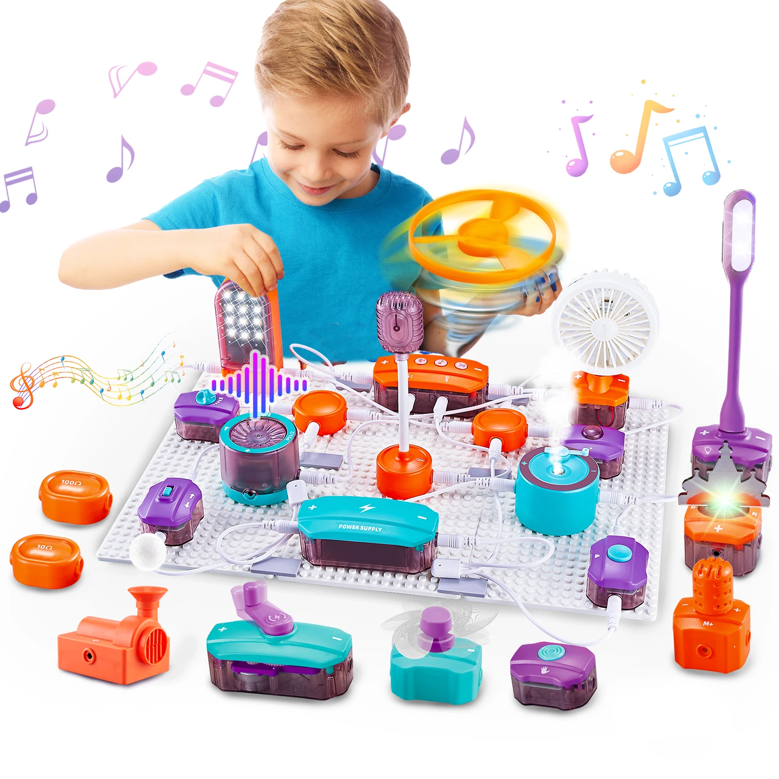 VATOS Science Circuit DIY Ηλεκτρονικό Κιτ με 150+ Πειράματα