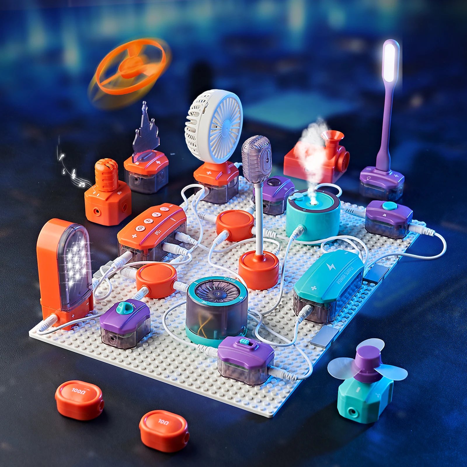 VATOS Science Circuit DIY Ηλεκτρονικό Κιτ με 150+ Πειράματα - Image 6