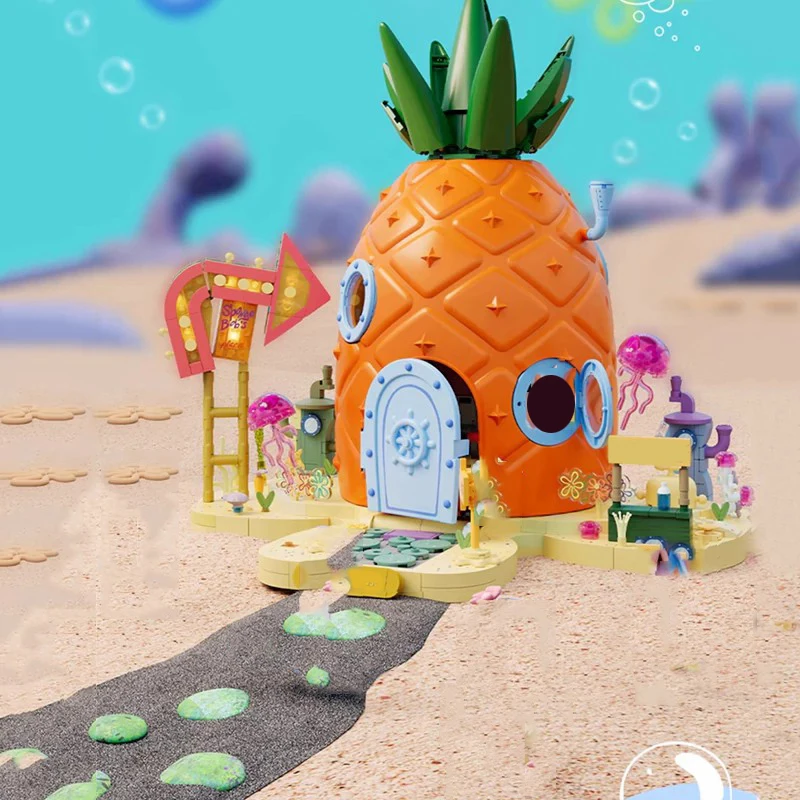 AREAX SpongeBob Pineapple House Σετ Τουβλάκια Κατασκευών - Image 4