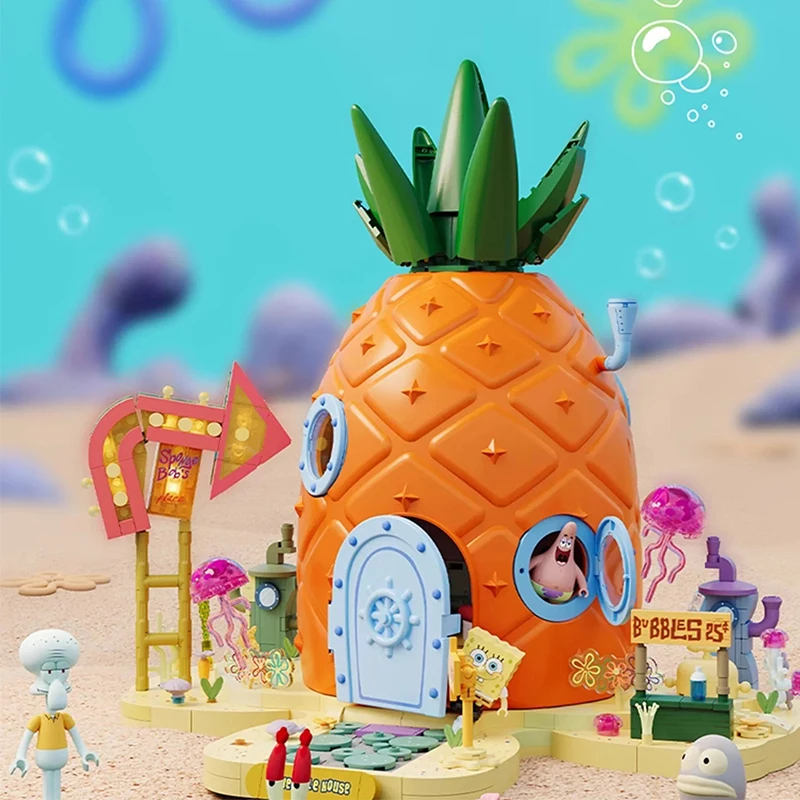 AREAX SpongeBob Pineapple House Σετ Τουβλάκια Κατασκευών - Image 5